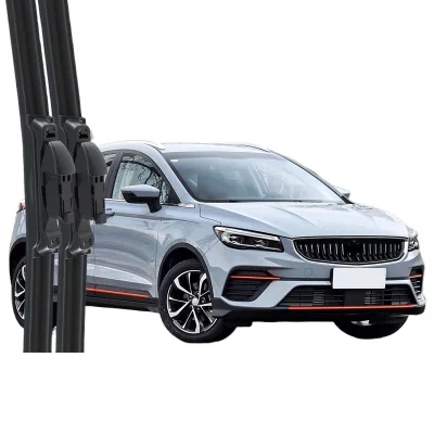 All-Weather Frameless Windshield Wiper Blades Multi-Fit Silent Rubber Strips for Geely Emgrand S All-Weather Frameless Windshield Wiper Blades Multi-Fit Silent Rubber Strips for Geely Emgrand S