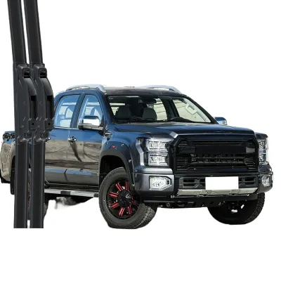 Multi-Function Frameless Windshield Wiper Blades for Foton Tunland G9 Quiet All-Season Rubber Blade Pair Multi-Function Frameless Windshield Wiper Blades for Foton Tunland G9 Quiet All-Season Rubber Blade Pair