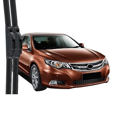 Frameless Windshield Wiper Blades for BYD SIRUI Front Window Silent Natural Rubber Strip Frameless Windshield Wiper Blades for BYD SIRUI Front Window Silent Natural Rubber Strip