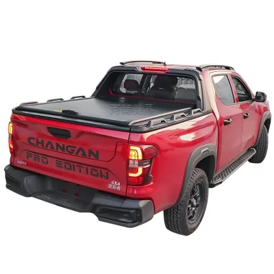 Manual Retractable Roll-Up Tonneau Cover for Changan Kaicene F70 Hunter Pickup Truck Rear Trunk Cargo Bed Lid Manual Retractable Roll-Up Tonneau Cover for Changan Kaicene F70 Hunter Pickup Truck Rear Trunk Cargo Bed Lid