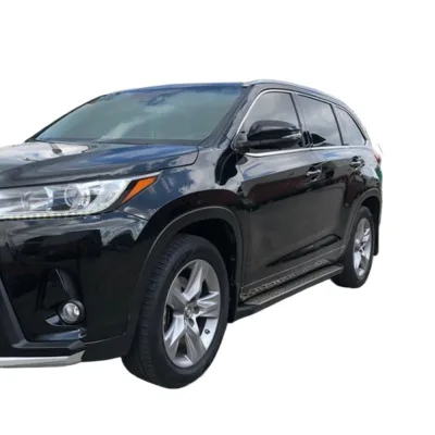 Aluminum Running Boards Side Steps Set Compatible with Toyota Highlander 2015-2019 Aluminum Running Boards Side Steps Set Compatible with Toyota Highlander 2015-2019