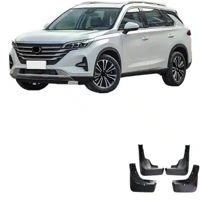 Soft TPE Rubber Mud Flaps Splash Guards for GAC Trumpchi GS5 2019-2022 Fenders Front and Rear 4Pcs Set Soft TPE Rubber Mud Flaps Splash Guards for GAC Trumpchi GS5 2019-2022 Fenders Front and Rear 4Pcs Set