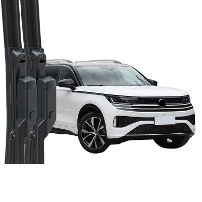 Windshield Wiper Blades for VW Tavendor, Premium Frameless Silent Rubber Wiper Pair Front Window