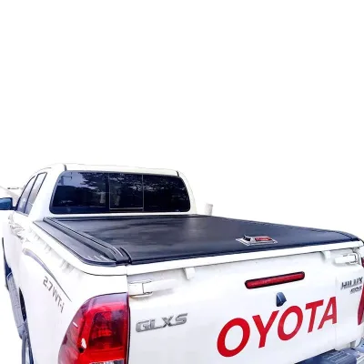 Aluminum Hard Retractable Tonneau Cover for Toyota Hilux SR5 Pickup Truck
