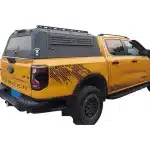 Three-Fold Manganese Steel Hard Tonneau Cover for Ford Ranger Pickup Truck