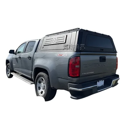 Hard Tri-Fold Truck Bed Cover High Shell Canopy for GMC Sierra and Canyon Pickup Trucks Hard Tri-Fold Truck Bed Cover High Shell Canopy for GMC Sierra and Canyon Pickup Trucks