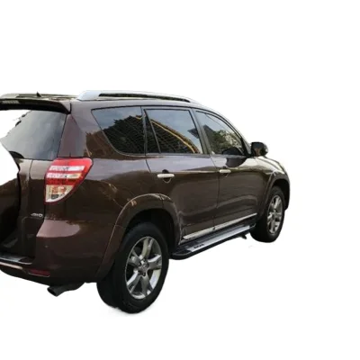 Running Boards Side Steps Rails Compatible with Toyota RAV4 2007-2013 Models Black Textured Finish Running Boards Side Steps Rails Compatible with Toyota RAV4 2007-2013 Models Black Textured Finish