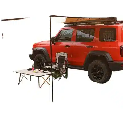 Universal Retractable Car Side Awning Shade Rooftop Tent for Off-Road Vehicles and SUV Camping Universal Retractable Car Side Awning Shade Rooftop Tent for Off-Road Vehicles and SUV Camping