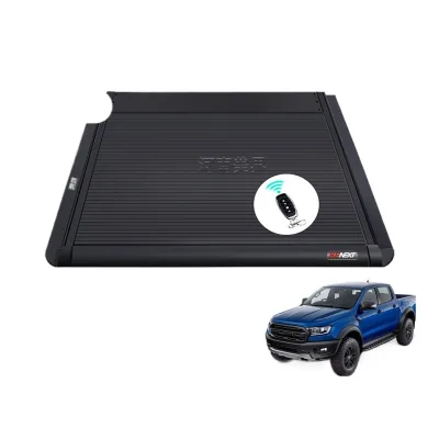 Electric Retractable Roller Shutter Tonneau Cover for Ford Ranger T6 T7 T8 Pickup Trucks Electric Retractable Roller Shutter Tonneau Cover for Ford Ranger T6 T7 T8 Pickup Trucks