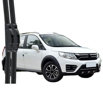 Professional Frameless Windshield Wiper Blades, Quiet Silicone Rubber Strip, Front Window Wiper Set for Dongfeng Fengxing Joyear XV Professional Frameless Windshield Wiper Blades, Quiet Silicone Rubber Strip, Front Window Wiper Set for Dongfeng Fengxing Joyear XV