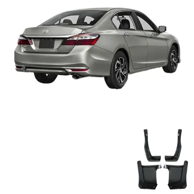 Soft TPO Rubber Mud Flaps Splash Guards Front and Rear Set for Honda Accord 2016-2018 Soft TPO Rubber Mud Flaps Splash Guards Front and Rear Set for Honda Accord 2016-2018