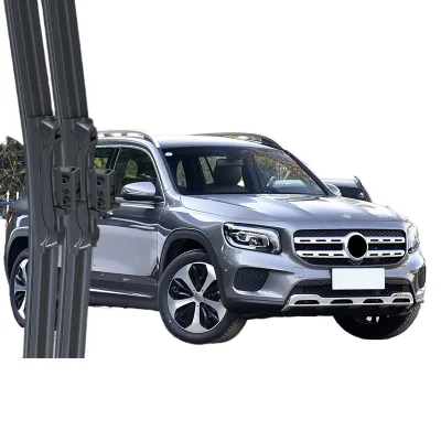 Automotive Front Windshield Wiper Blades Frameless Interior Silent Rubber Strip for Mercedes-Benz GLB200 Automotive Front Windshield Wiper Blades Frameless Interior Silent Rubber Strip for Mercedes-Benz GLB200
