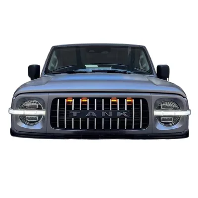 Front Bumper Grille Honeycomb Mesh Intake Trim Compatible with Tank 300 GT MVF Defender Style Front Bumper Grille Honeycomb Mesh Intake Trim Compatible with Tank 300 GT MVF Defender Style