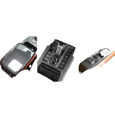Suitable for the Second Generation Haval H9 Carbon Fiber Pattern Interior Modification Stickers, Gear Frame, Central Control Panel Frame, Air Outlet Decorative Accessories Suitable for the Second Generation Haval H9 Carbon Fiber Pattern Interior Modification Stickers, Gear Frame, Central Control Panel Frame, Air Outlet Decorative Accessories