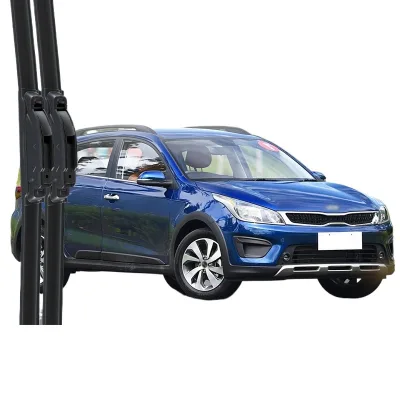 All-Season Frameless Windshield Wiper Blades with Multi-Fit Adapter Silence Rubber Strip For Kia KX CROSS All-Season Frameless Windshield Wiper Blades with Multi-Fit Adapter Silence Rubber Strip For Kia KX CROSS