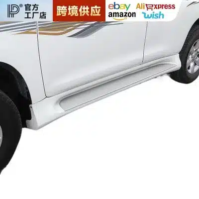 Aluminum Running Boards Side Steps Set for Toyota Land Cruiser Prado 2010-2020 Aerodynamic Foot Pedals Aluminum Running Boards Side Steps Set for Toyota Land Cruiser Prado 2010-2020 Aerodynamic Foot Pedals