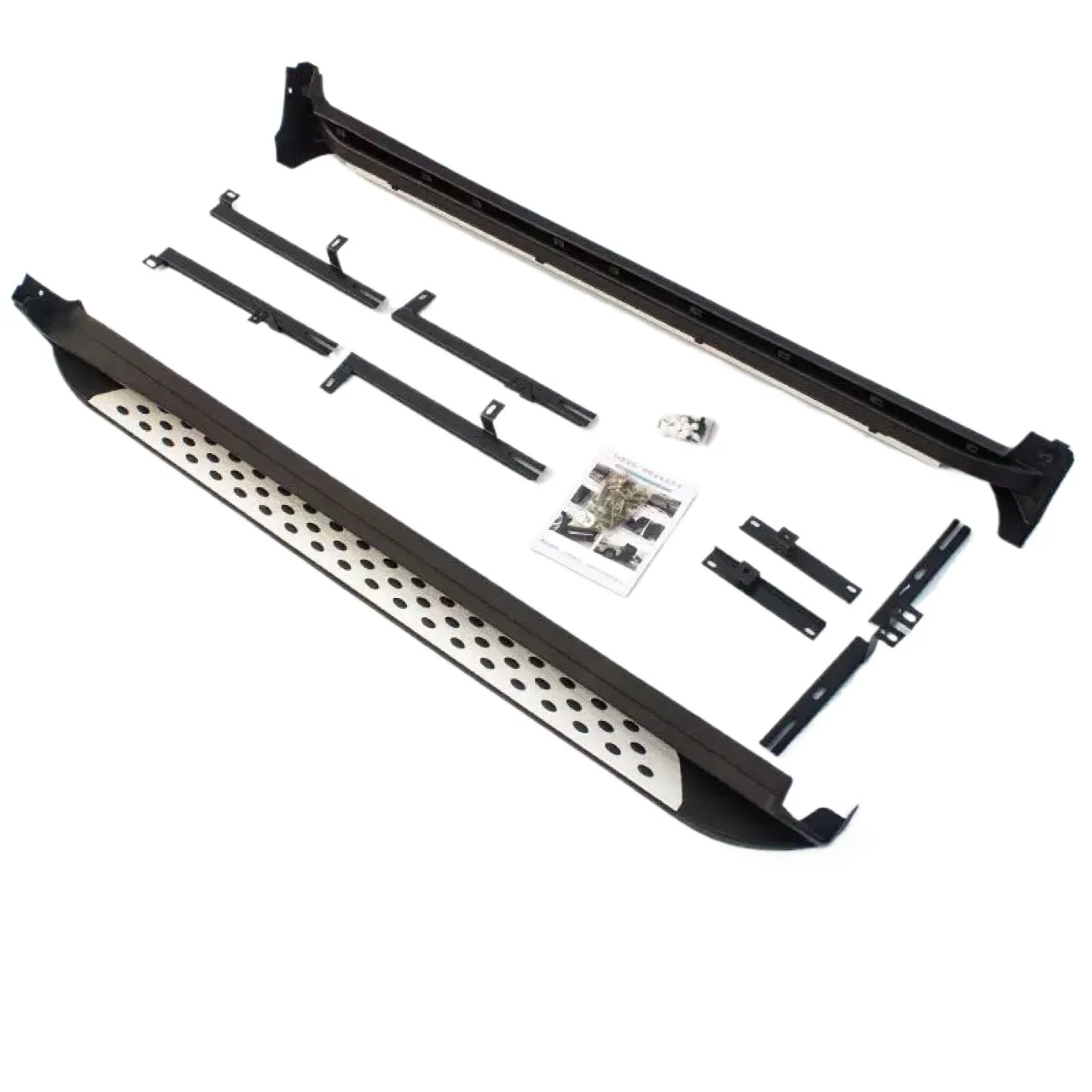 Aluminum Side Steps Running Boards Anti-Slip Nerf Bars for Nissan X-Trail
