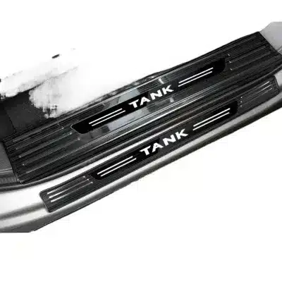 Stainless Steel Door Sill Guard Plate and Side Step Cover for Tank 400 Hi4-T Stainless Steel Door Sill Guard Plate and Side Step Cover for Tank 400 Hi4-T