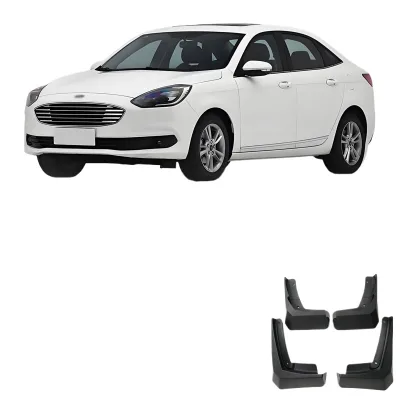 Soft Rubber Car Mud Guards Front and Rear Splash Guards for Ford Escort 2019-2021 Soft Rubber Car Mud Guards Front and Rear Splash Guards for Ford Escort 2019-2021