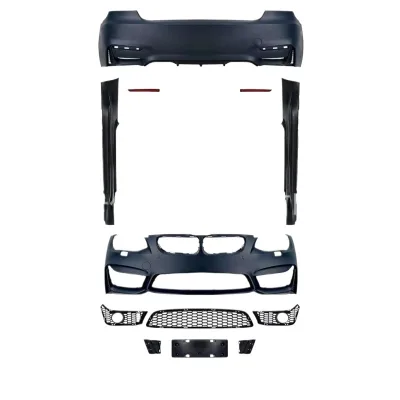 M4 Style Car Body Kit Sideskirts and Bumper Set Replacement for BMW 3 Series E92 E93 M4 Style Car Body Kit Sideskirts and Bumper Set Replacement for BMW 3 Series E92 E93