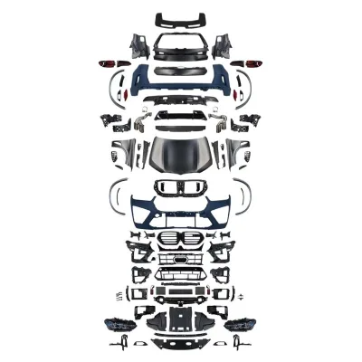 Front and Rear Bumper Body Kit MT Style Upgrade for BMW X5 E70 Conversion to 2024 Look Front and Rear Bumper Body Kit MT Style Upgrade for BMW X5 E70 Conversion to 2024 Look