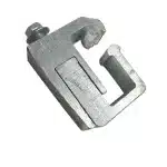 Pickup Truck Hard Tonneau Cover Clamp Brackets with Metal Fasteners and Screws