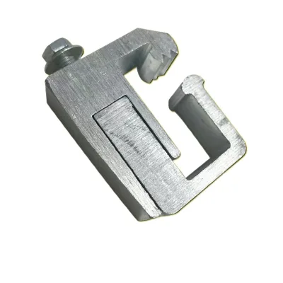 Pickup Truck Hard Tonneau Cover Clamp Brackets with Metal Fasteners and Screws Pickup Truck Hard Tonneau Cover Clamp Brackets with Metal Fasteners and Screws