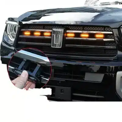 Tank 700Hi4-T small yellow light red light white light upgrade buckle middle net light LED colorful front face decoration modification Tank 700Hi4-T small yellow light red light white light upgrade buckle middle net light LED colorful front face decoration modification