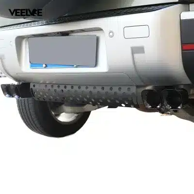 Suitable for Land Rover New Guard tail throat square khan four tail throat 90/110/130 Black Warrior 007 modification Suitable for Land Rover New Guard tail throat square khan four tail throat 90/110/130 Black Warrior 007 modification