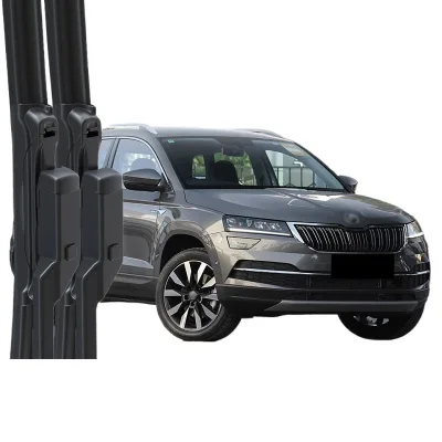 Multi-Functional Frameless Windshield Wiper Blades Silent Rubber Refills for Skoda Karoq Multi-Functional Frameless Windshield Wiper Blades Silent Rubber Refills for Skoda Karoq