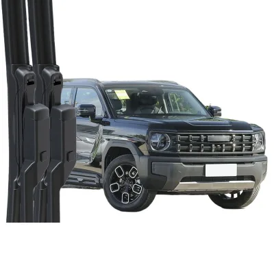 Professional Frameless Windshield Wiper Blades for Great Wall Haval Cool Dog Multi-Functional Silent Rubber Strip Rain Brush Pair Professional Frameless Windshield Wiper Blades for Great Wall Haval Cool Dog Multi-Functional Silent Rubber Strip Rain Brush Pair