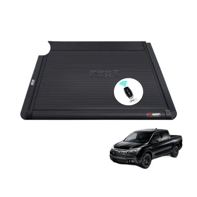 Electric Retractable Tonneau Cover for Honda Ridgeline, Power Remote Pickup Truck Bed Roller Lid Electric Retractable Tonneau Cover for Honda Ridgeline, Power Remote Pickup Truck Bed Roller Lid