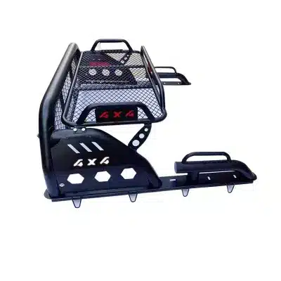 Truck Bed Roll Bar with Cargo Basket Rack for Ford Ranger T6 T9 T8 Truck Bed Roll Bar with Cargo Basket Rack for Ford Ranger T6 T9 T8