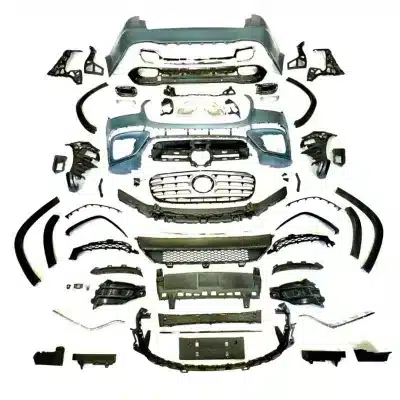 Front and Rear Bumper Body Kit Upgrade Set for Mercedes-Benz GLS X167 2024 Conversion Style Front and Rear Bumper Body Kit Upgrade Set for Mercedes-Benz GLS X167 2024 Conversion Style