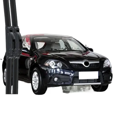 Professional Frameless Windshield Wiper Blades with Silent Rubber Strip for Brilliance FRV Professional Frameless Windshield Wiper Blades with Silent Rubber Strip for Brilliance FRV