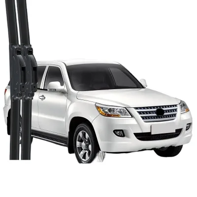 Universal Frameless Windshield Wiper Blades Soft Silent Rubber Strip for GAC Gonow AoXuan G5 Universal Frameless Windshield Wiper Blades Soft Silent Rubber Strip for GAC Gonow AoXuan G5