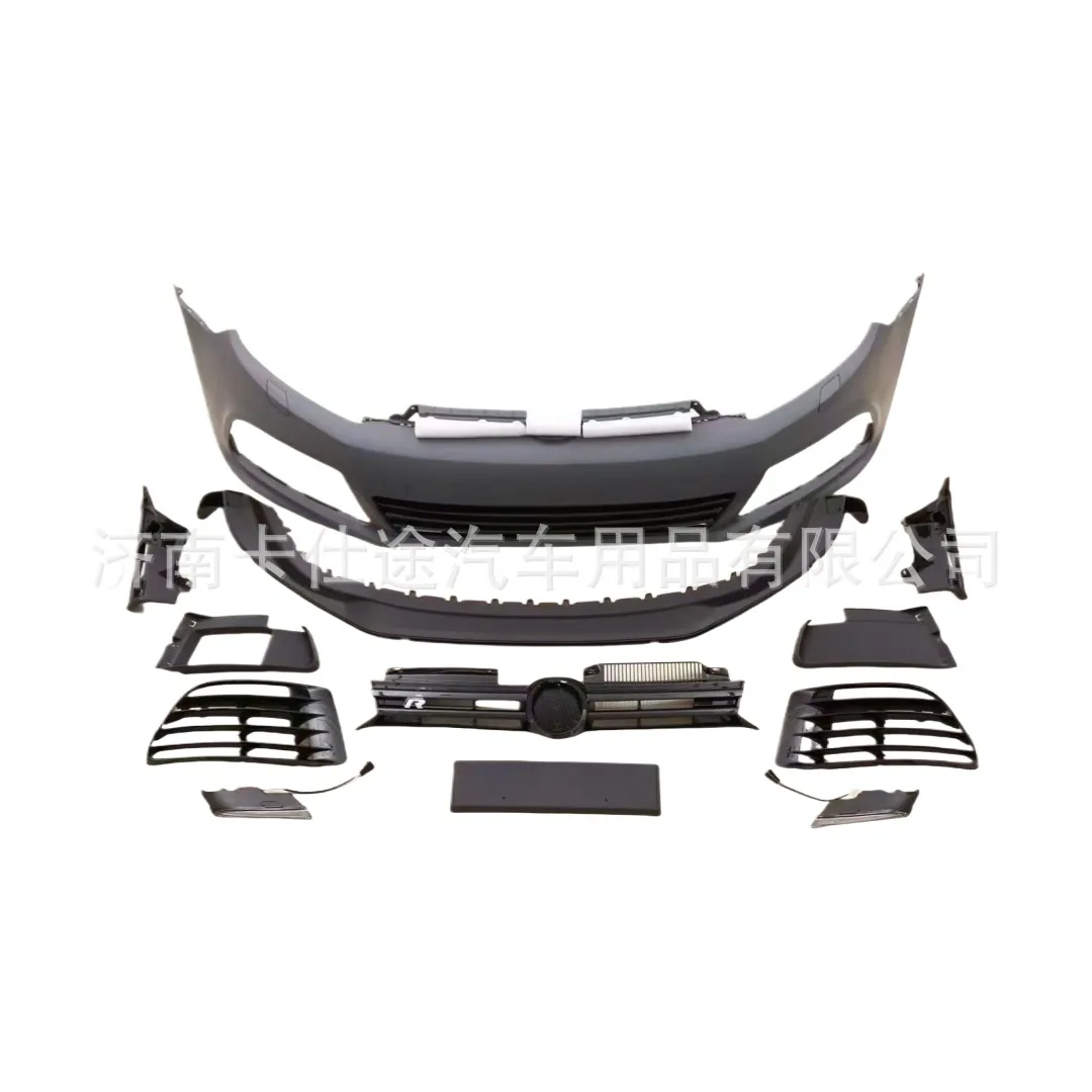 R20 Style Front and Rear Bumper Body Kit for Volkswagen Golf 6 Replacement