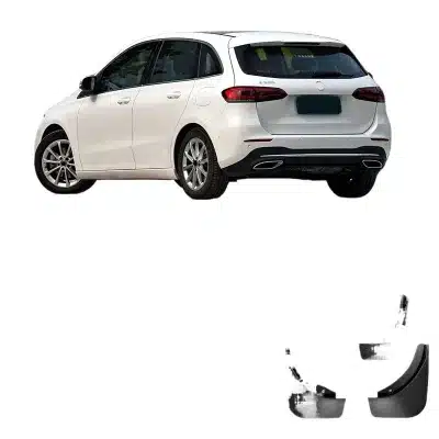 Soft Rubber Mud Flaps Splash Guards for Mercedes-Benz B-Class B200 2020-2024 Front and Rear Set Soft Rubber Mud Flaps Splash Guards for Mercedes-Benz B-Class B200 2020-2024 Front and Rear Set