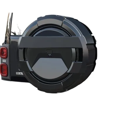 Full-Coverage Spare Tire Cover with LED Light for Haval Raptor Off-Road Vehicle Rear Exterior Decoration Full-Coverage Spare Tire Cover with LED Light for Haval Raptor Off-Road Vehicle Rear Exterior Decoration