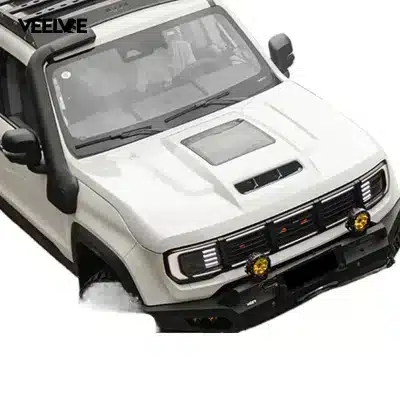 Suitable for 2024 BJ40 special hood hood off-road modification glass air intake muscle line clause hood