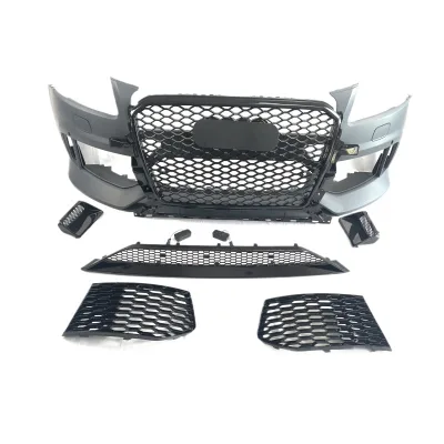 RSQ5 Style Front Bumper Grille Body Kit for Audi Q5 (2013-2017) RSQ5 Style Front Bumper Grille Body Kit for Audi Q5 (2013-2017)