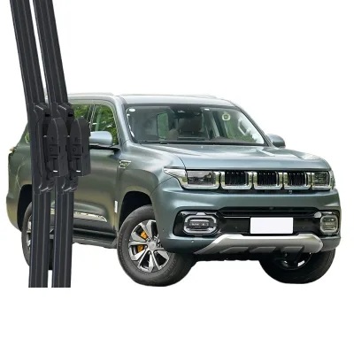 Boneless Silent Rubber Wiper Blades for BAIC Beijing BJ60 All-Weather Car Windshield Replacements Boneless Silent Rubber Wiper Blades for BAIC Beijing BJ60 All-Weather Car Windshield Replacements