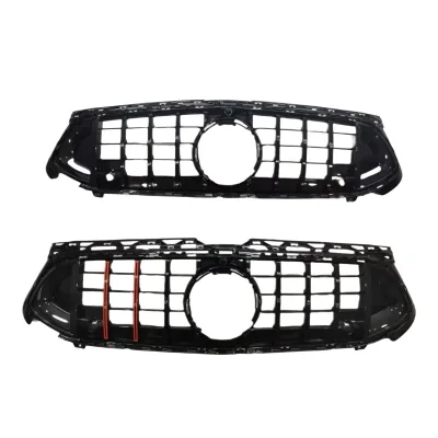 Front Bumper Grille Replacement Brabus Style Honeycomb Mesh for Mercedes-Benz A-Class W177 2023 Front Bumper Grille Replacement Brabus Style Honeycomb Mesh for Mercedes-Benz A-Class W177 2023