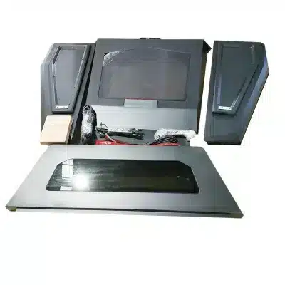 Truck Bed Cover Raptor Style for F150 Pickup 5.5ft/5.7ft Bed Manganese Steel Slanted Truck Bed Cover Raptor Style for F150 Pickup 5.5ft/5.7ft Bed Manganese Steel Slanted