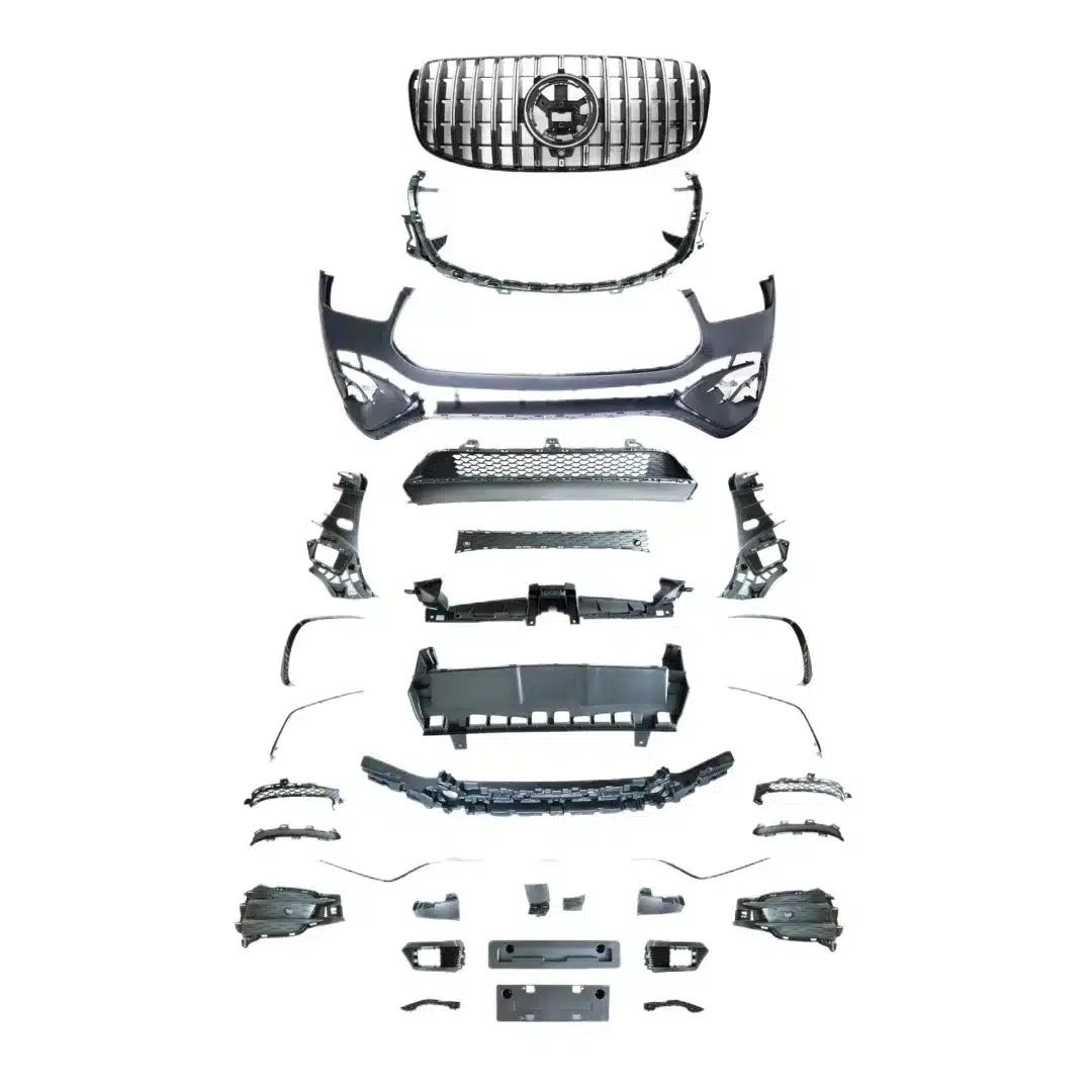 Front and Rear Bumper Body Kit for Mercedes-Benz GLS-Class X167 Upgrade GLS53 Style Conversion
