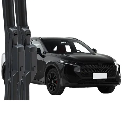 Boneless Silent Rubber Wiper Blades Front Windshield Accessory for Venucia Big V/Pro/DD-i Boneless Silent Rubber Wiper Blades Front Windshield Accessory for Venucia Big V/Pro/DD-i