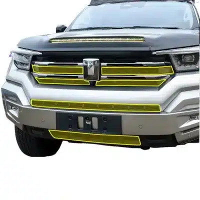 Tank 400hi4-T middle net insect net grille modification upgrade full-package protective cover foreign body protection non-disassembly middle net Tank 400hi4-T middle net insect net grille modification upgrade full-package protective cover foreign body protection non-disassembly middle net