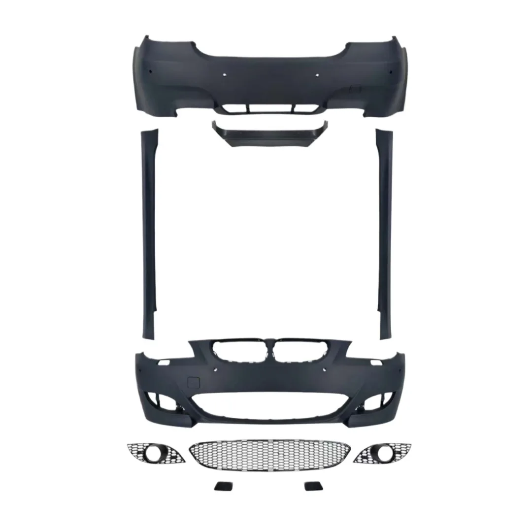 M5 Style Car Body Kit Replacement Bumper Set Compatible with BMW 5 Series E60