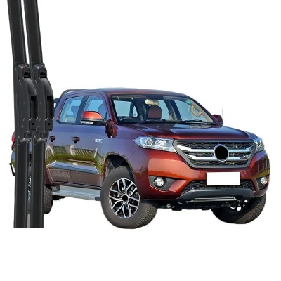 Multi-Functional Frameless All-Season Windshield Wiper Blades Side-by-Side Dual-Pack Silent Rubber Refills for Dongfeng Yufeng P16 Multi-Functional Frameless All-Season Windshield Wiper Blades Side-by-Side Dual-Pack Silent Rubber Refills for Dongfeng Yufeng P16