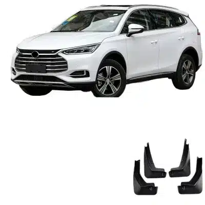 Soft Rubber Mud Flaps Splash Guards Front and Rear Set for BYD Tang 2018-2020 Soft Rubber Mud Flaps Splash Guards Front and Rear Set for BYD Tang 2018-2020